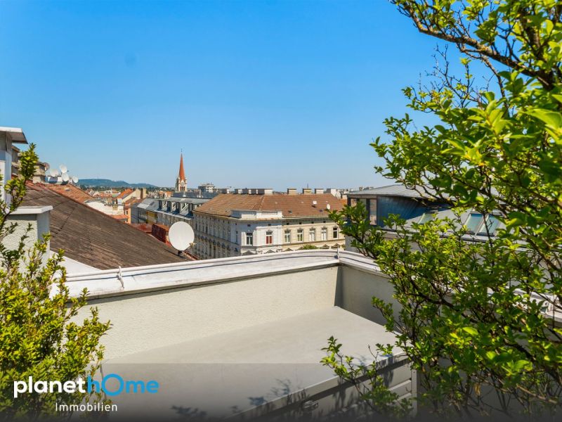Oben ist es am schönsten! Spektakulärer Weitblick und ein traumhafter Dachgarten mit ca. 140 m² ! / / 1160 Wien / Bild 8