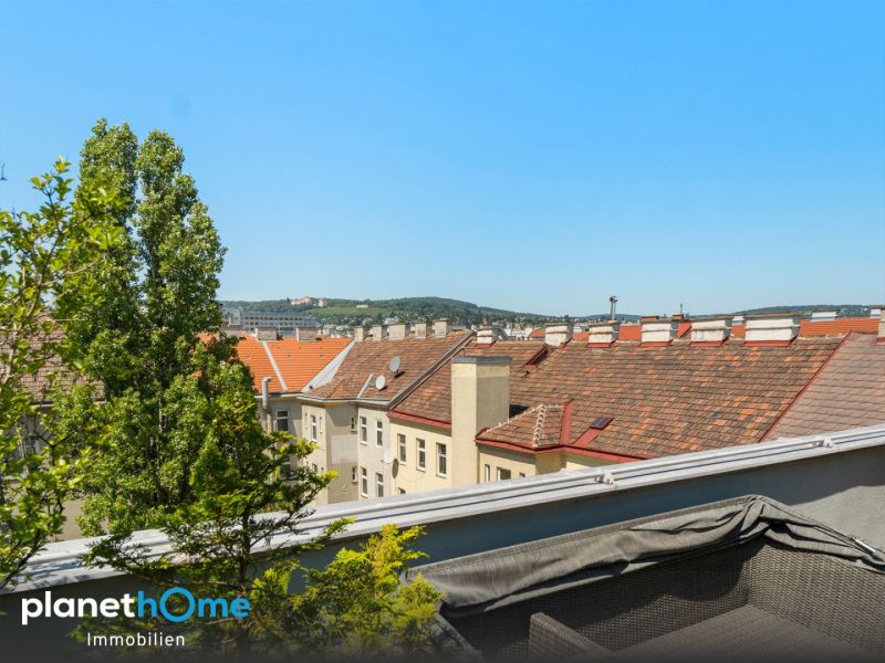Oben ist es am schönsten! Spektakulärer Weitblick und ein traumhafter Dachgarten mit ca. 140 m² ! / / 1160 Wien / Bild 9