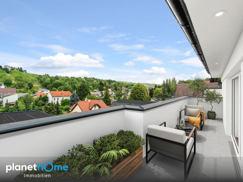 Bestlage N�he ISTA  - Exklusive Dachgeschosswohnung mit zwei Dachterrassen + Luftw�rmepumpe /  / 3400&nbsp;Klosterneuburg / Bild 1