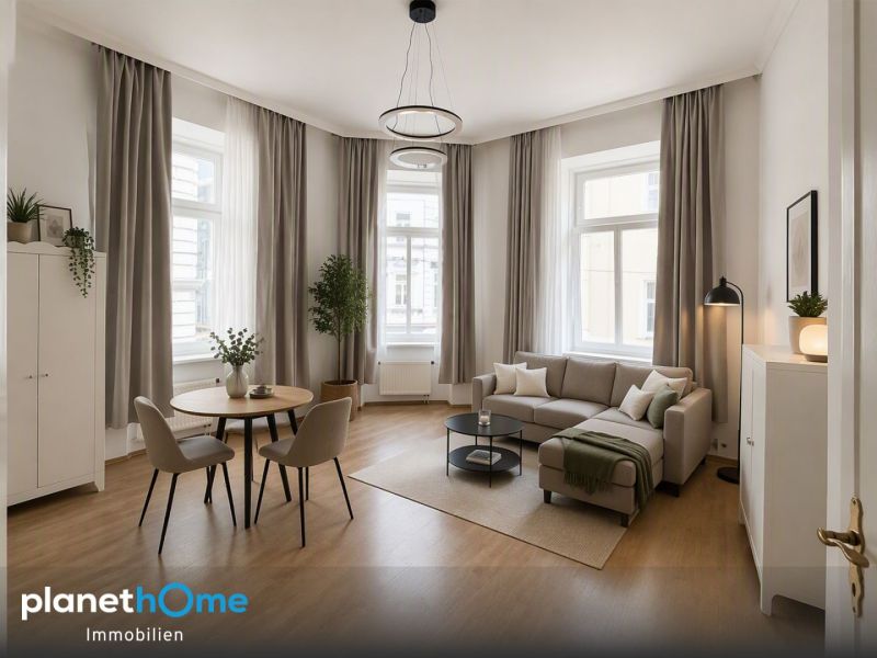 Bezaubernde 2-Zimmer-Wohnung mit Altbauflair Nähe Kutschkermarkt / / 1180 Wien / Bild 1