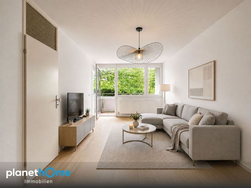 Kompakt und clever wohnen ? Starterwohnung mit Loggia in begehrter Lage!