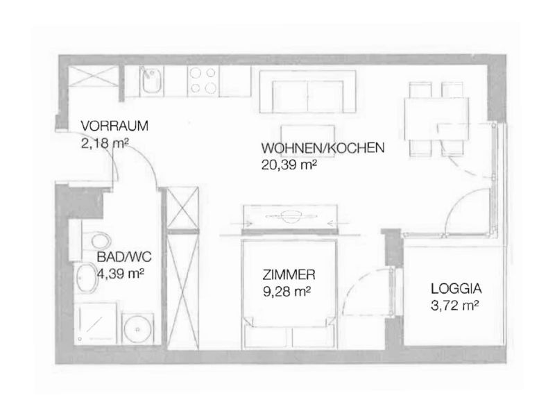 Kirschblütenpark/Vermietete Vorsorgewohnung / / 1220 Wien / Bild 7
