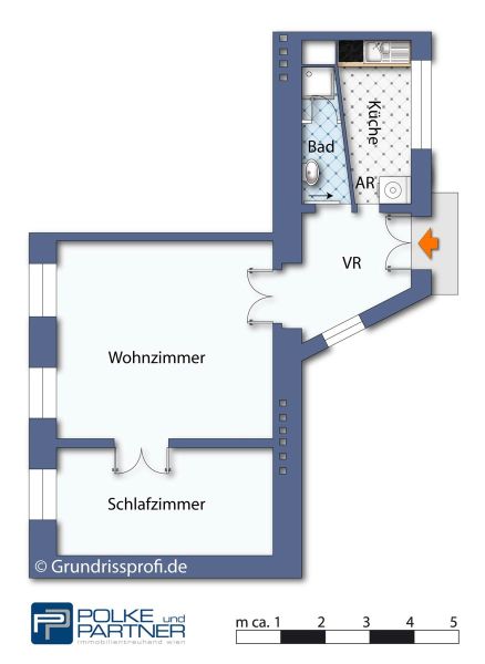 BEZUGSFERTIGE, TOPAUSGESTATTETE ALTBAUWOHNUNG NHE MARGARETENPLATZ  4 GEHMINUTEN ZUR U4-PILGRAMGASSE /  / 1050 Wien / Bild 9