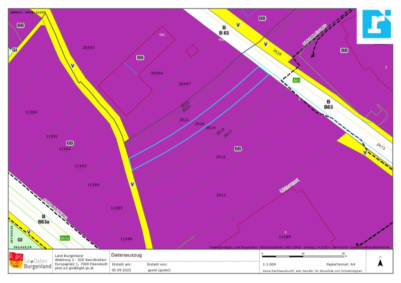 Gewerbegrundstück in Unterwart ? 1.109 m² Bauland-Betriebsgebiet in Top-Lage / / 34084 Unterwart / Bild 3