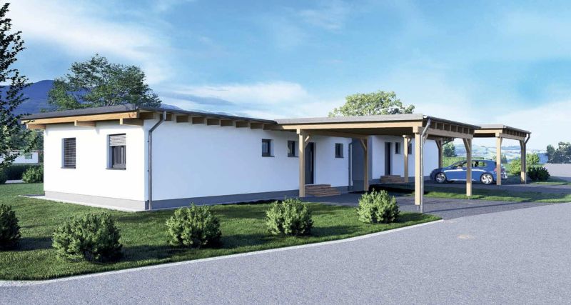 Erstbezug! Neubau! Bungalow! Barrierefreies Wohnen auf einer Ebene! /  / 7533&nbsp;Ollersdorf im Burgenland / Bild 2