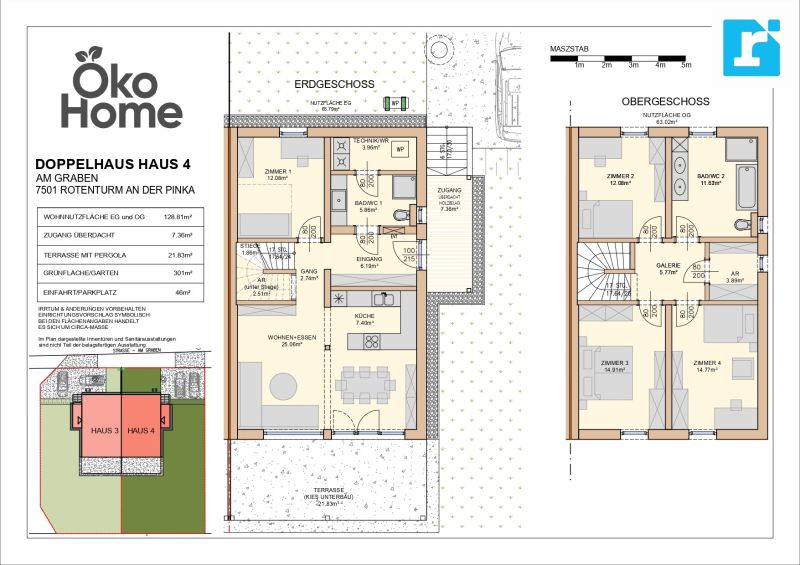 HAUS zur MIETE in Rotenturm mit  Garten inkl. Stellplatz /  / 7501&nbsp;Rotenturm an der Pinka / Bild 2