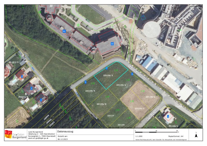 Attraktives Baugrundstück in Oberwart - Perfekte Gelegenheit für Ihren Traumhausbau! / / 7400 Oberwart / Bild 3