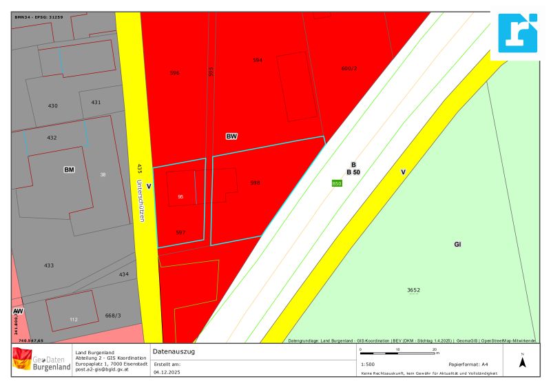 Gepflegtes Einfamilienhaus mit Wintergarten und guter Anbindung /  / 7400&nbsp;Untersch�tzen / Bild 16