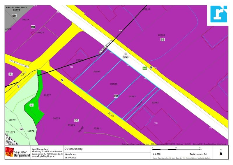 Attraktives Gewerbegrundst�ck als BAURECHT im Industriegebiet Oberwart /  / 7400&nbsp;Oberwart / Bild 6