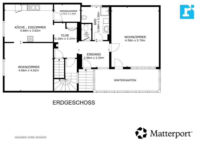 Gepflegtes Einfamilienhaus mit Wintergarten und guter Anbindung /  / 7400&nbsp;Untersch�tzen / Bild 10