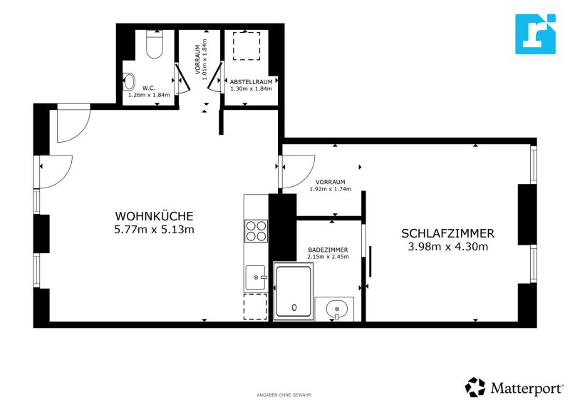 Wohnen mit Weitblick: Neuwertige Dachgeschosswohnung mit Balkon in Wien-Brigittenau /  / 1200&nbsp;Wien / Bild 1