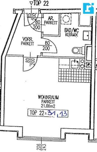 Kompakte Anlegerwohnung mit optimaler Vermietbarkeit in 1180 Wien /  / 1180&nbsp;Wien, W�hring / Bild 8