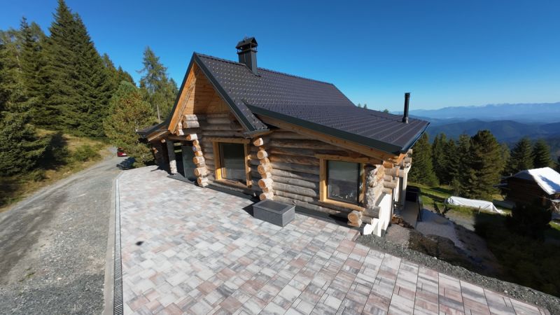 Ferienhaus/ Zweitwohnsitz: Finnisches Blockhaus trifft italienische Grazie - Nockbergen in K�rnten /  / 9571&nbsp;Albeck / Bild 5