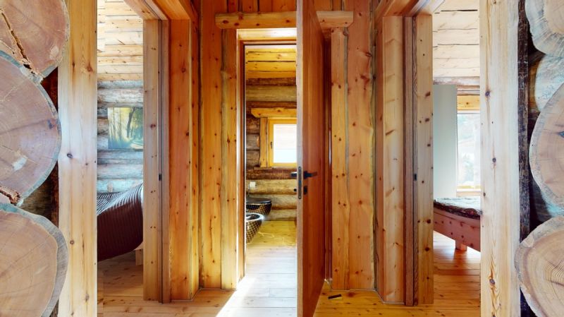 Ferienhaus/ Zweitwohnsitz: Finnisches Blockhaus trifft italienische Grazie - Nockbergen in K�rnten /  / 9571&nbsp;Albeck / Bild 3