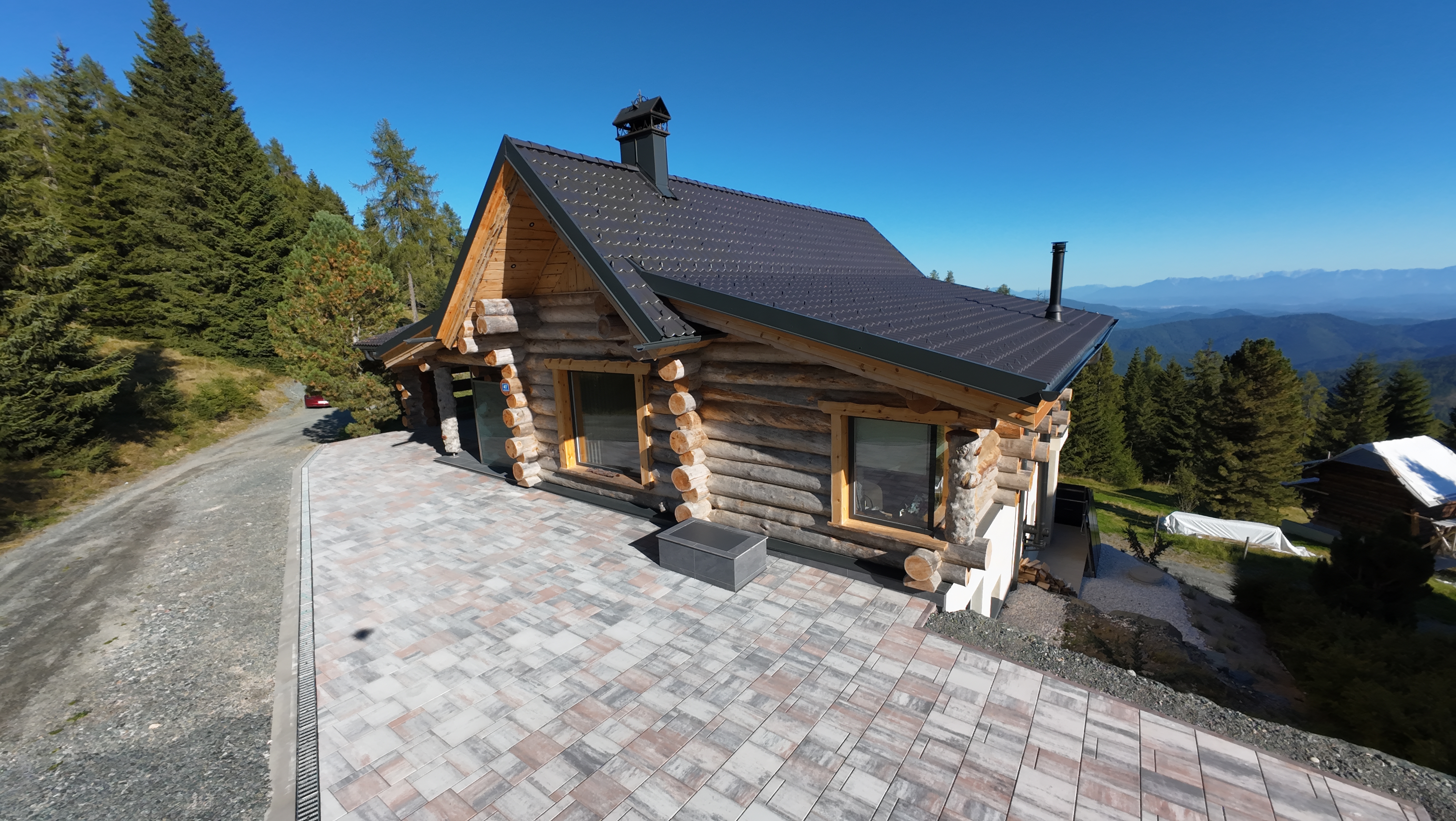 Ferienhaus/ Zweitwohnsitz: Finnisches Blockhaus trifft italienische Grazie - Nockbergen in Krnten /  / 9571 Albeck / Bild 4