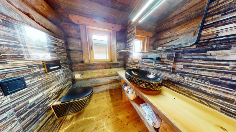 Ferienhaus/ Zweitwohnsitz: Finnisches Blockhaus trifft italienische Grazie - Nockbergen in K�rnten /  / 9571&nbsp;Albeck / Bild 5