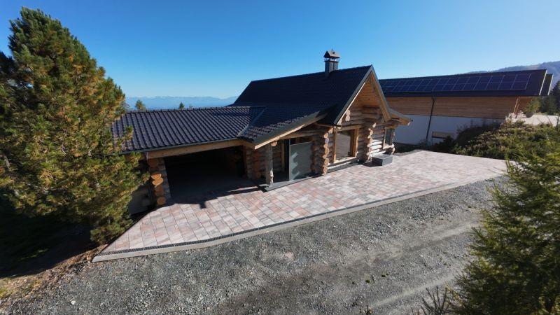 Ferienhaus/ Zweitwohnsitz: Finnisches Blockhaus trifft italienische Grazie - Nockbergen in K�rnten /  / 9571&nbsp;Albeck / Bild 6