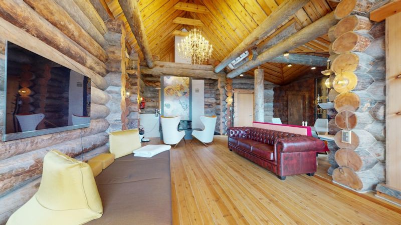 Ferienhaus/ Zweitwohnsitz: Finnisches Blockhaus trifft italienische Grazie - Nockbergen in K�rnten