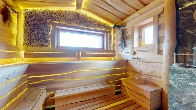 Ferienhaus/ Zweitwohnsitz: Finnisches Blockhaus trifft italienische Grazie - Nockbergen in K�rnten /  / 9571&nbsp;Albeck / Bild 17