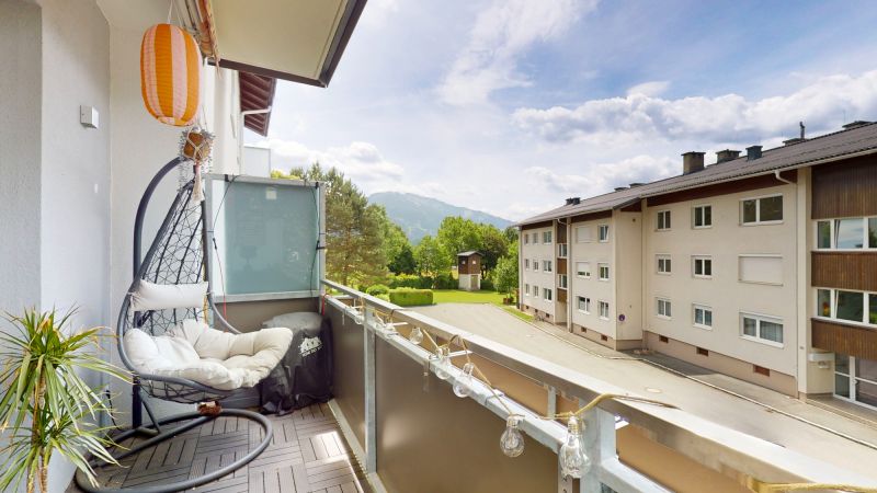 Wohngl�ck mit Ofenw�rme & Sonnenbalkon - Modernisierte 3-Zimmer-Balkonwohnung in Saalfelden /  / 5760&nbsp;Saalfelden am Steinernen Meer / Bild 0