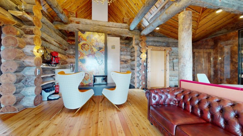 Ferienhaus/ Zweitwohnsitz: Finnisches Blockhaus trifft italienische Grazie - Nockbergen in K�rnten /  / 9571&nbsp;Albeck / Bild 9