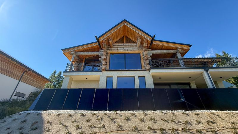 Ferienhaus/ Zweitwohnsitz: Finnisches Blockhaus trifft italienische Grazie - Nockbergen in K�rnten /  / 9571&nbsp;Albeck / Bild 3