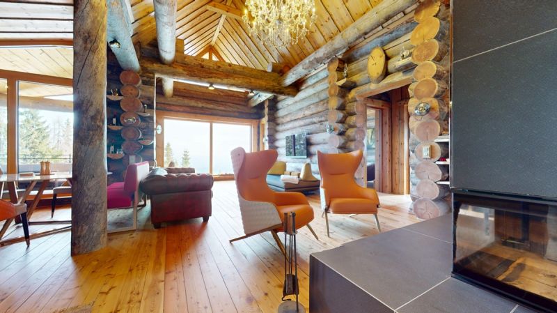 Ferienhaus/ Zweitwohnsitz: Finnisches Blockhaus trifft italienische Grazie - Nockbergen in K�rnten /  / 9571&nbsp;Albeck / Bild 0