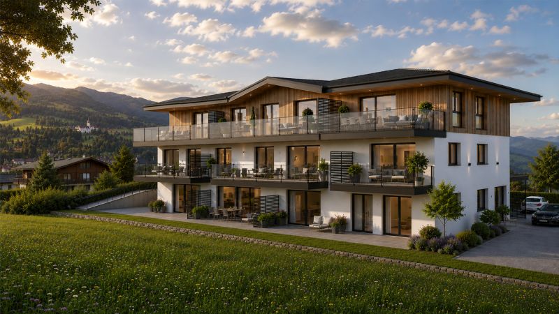 Ein Zuhause f�rs Leben - mitten in Mittersill - Hochwertige Eigentumswohnungen - NEUBAU/ ERSTBEZUG