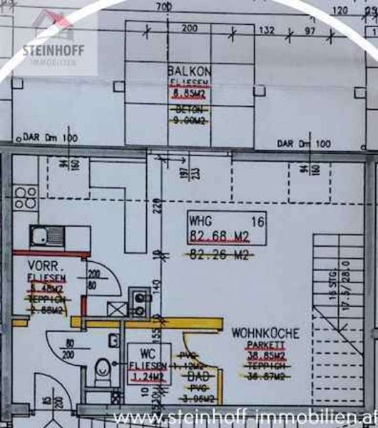 Topmaisonettenwohnung mit Grnblick am Waldrand, Ruhelage mit Balkon /  / 1230 Wien / Bild 16