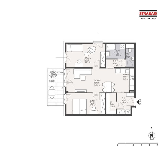 3 Zimmer, die alles k�nnen /  / 1230&nbsp;Wien / Bild 1