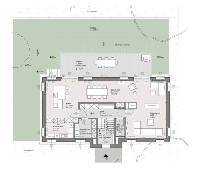 Haus 13 | trees: Ihr Traumhaus in der historischen Sintstra�e ? Hochwertige Einfamilienh�user mit besonderem Flair /  / 4020&nbsp;Linz / Bild 8