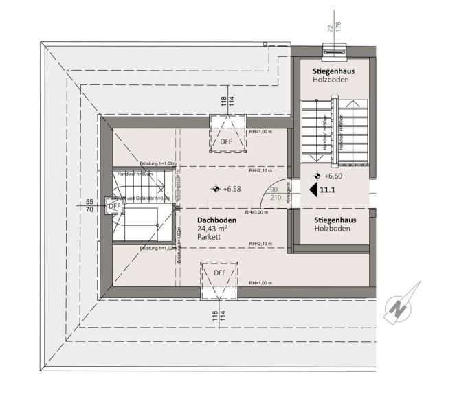 Top 11.01 | trees: Stilvolle Maisonettwohnungen in der historischen Sintstra�e in Linz ? Wohnen mit Flair und Charakter /  / 4020&nbsp;Linz / Bild 6