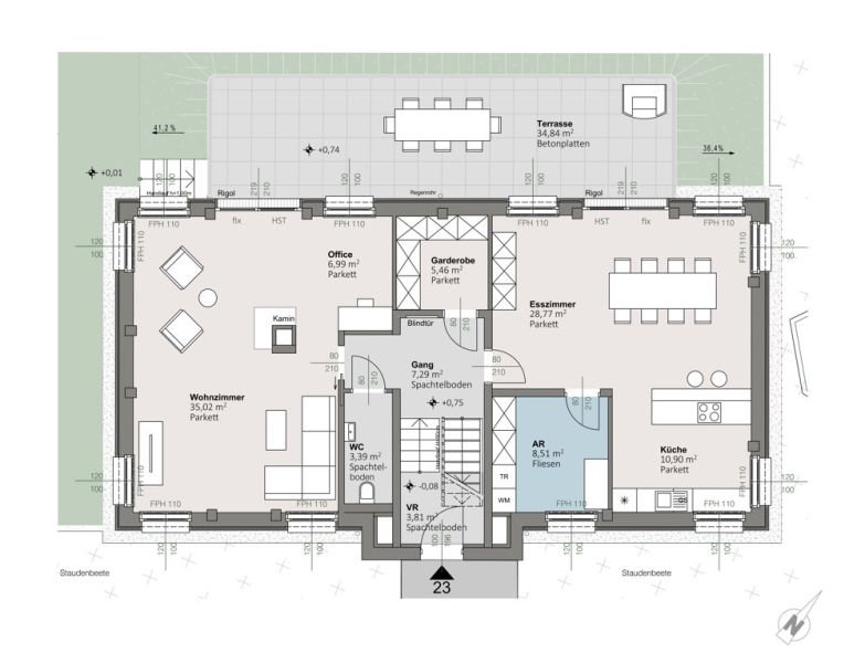 Haus 23| trees: Ihr Traumhaus in der historischen Sintstrae ? Hochwertige Einfamilienhuser mit besonderem Flair /  / 4020 Linz / Bild 1