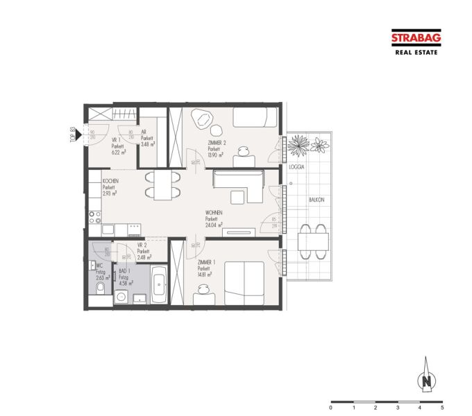 MEIN:G - Helle 3-Zimmer-Wohnung, nur wenige Schritte zur U-Bahn - Top 83 /  / 1230&nbsp;Wien / Bild 1