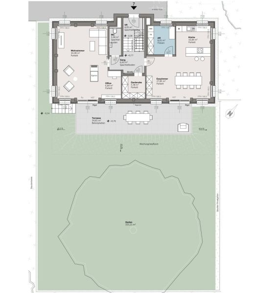 Haus 7 | trees: Ihr Traumhaus in der historischen Sintstraße ? Hochwertige Einfamilienhäuser mit besonderem Flair / / 4020 Linz / Bild 8