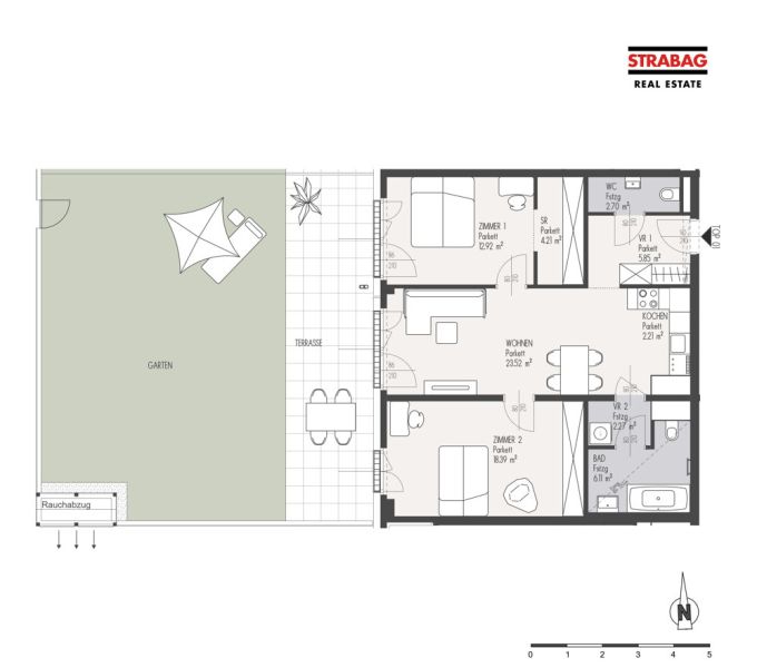 *Aktion-MEIN:G - Grozgige 3-Zimmer Gartenwohnung mit ber 3 m Raumhhe - Top 1 /  / 1230 Wien / Bild 1