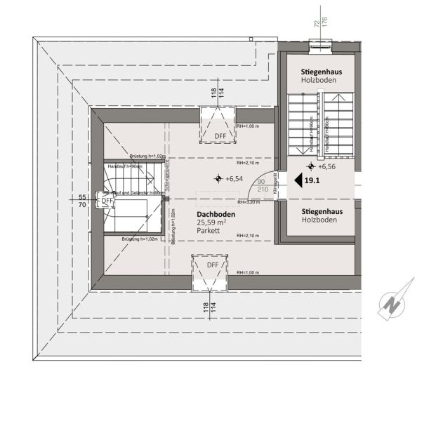 Top 19.01 | trees: Stilvolle Maisonettwohnungen in der historischen Sintstra�e in Linz ? Wohnen mit Flair und Charakter /  / 4020&nbsp;Linz / Bild 6