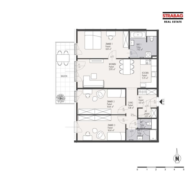 MEIN:G - Ihr neues Zuhause zum Wohlf�hlen - 4-Zimmer Wohnung im 1. Stock - Top 111 /  / 1230&nbsp;Wien / Bild 1