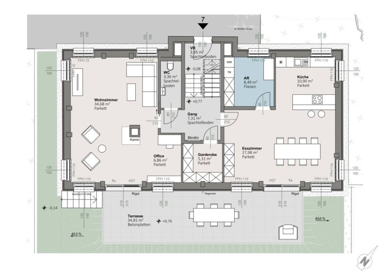 Haus 7 | trees: Ihr Traumhaus in der historischen Sintstrae ? Hochwertige Einfamilienhuser mit besonderem Flair /  / 4020 Linz / Bild 1