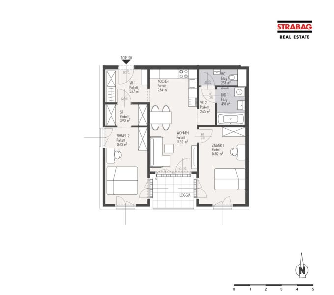 *Aktion-MEIN:G -�Kompakte 3-Zimmer-Neubauwohnung in unmittelbarer U-Bahn-N�he. /  / 1230&nbsp;Wien / Bild 1