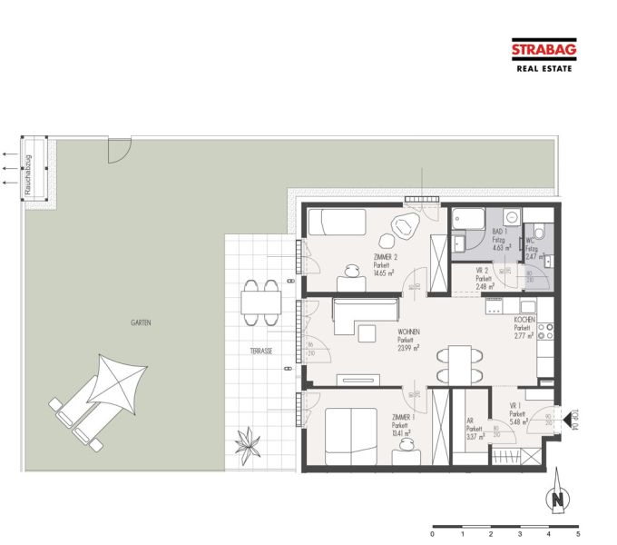 MEIN:G - Wundesch�ne 3-Zimmer Eck-Gartenwohnung - Top 4 /  / 1230&nbsp;Wien / Bild 1
