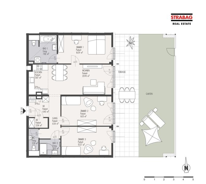 MEIN:G - Traumhafte 4-Zimmer Gartenwohnung - Top 9 /  / 1230&nbsp;Wien / Bild 1