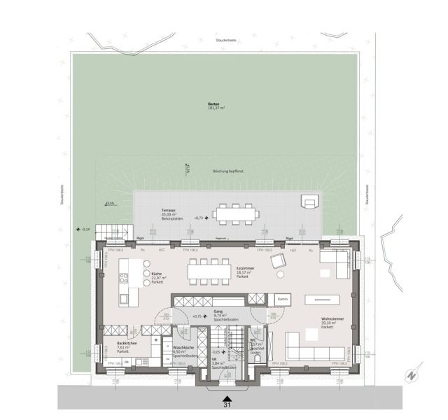 Haus 31 | trees: Ihr Traumhaus in der historischen Sintstra�e ? Hochwertige Einfamilienh�user mit besonderem Flair /  / 4020&nbsp;Linz / Bild 8