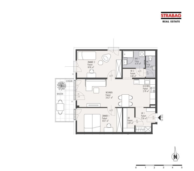 3 Zimmer, die alles k�nnen /  / 1230&nbsp;Wien / Bild 1