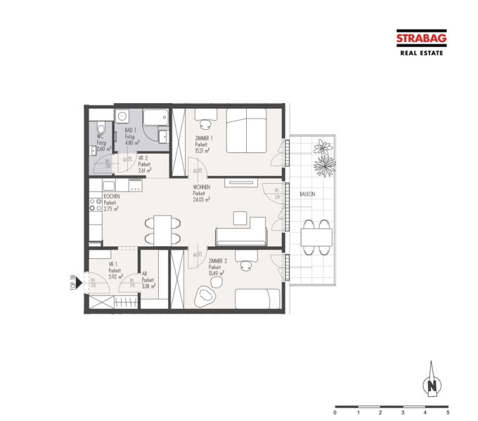 *Aktion-MEIN:G -�3 Zimmer im Dachgeschoss - U-Bahn gleich ums Eck /  / 1230&nbsp;Wien / Bild 1