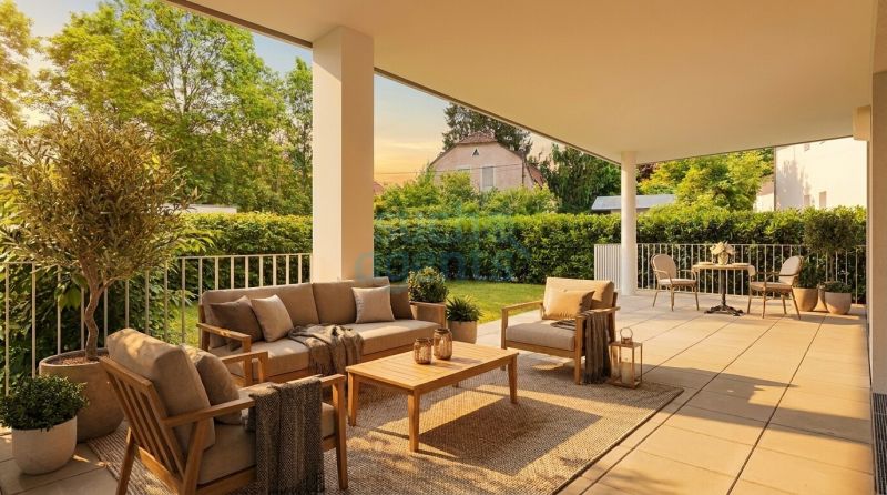 Wohnen im Grünen: Neuwertige Gartenwohnung mit Lift, TG & Barrierefreiheit | BJ 2021 | Ebelsberg