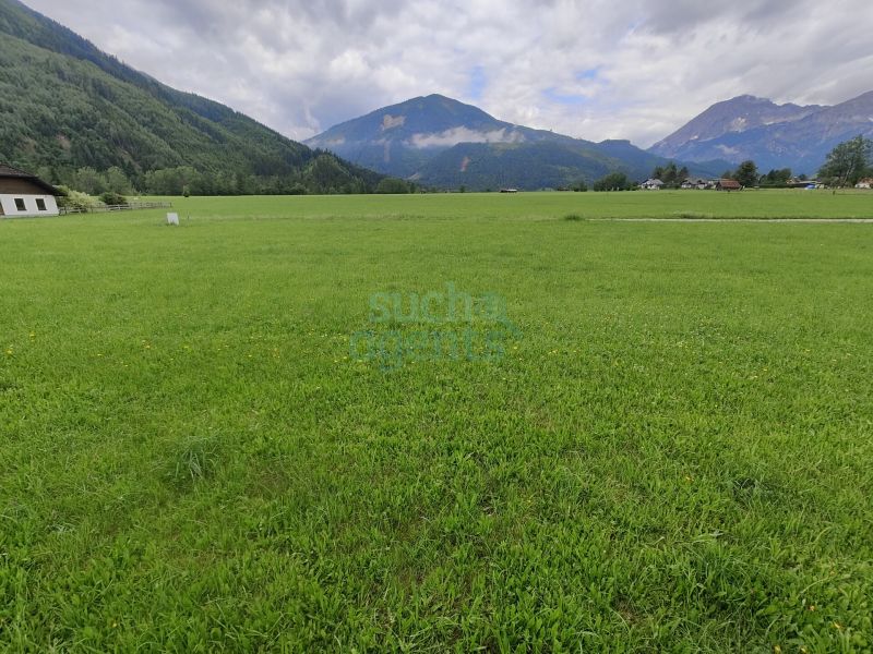 Seltene Gelegenheit - Ebenes Baugrundstück in Hall bei Admont mit traumhaftem Bergblick