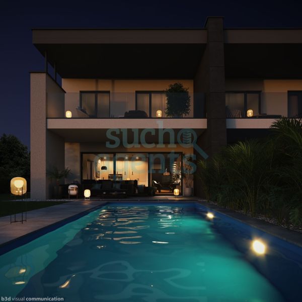 Moderne Doppelhaushlfte mit Pool - Wohlfhloase in Leonding /  / 4060 Leonding / Bild 1