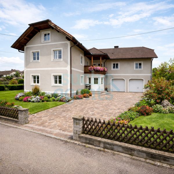 Exklusives Familienanwesen an der B3 mit Wellnessbereich, Weinkeller und Garten