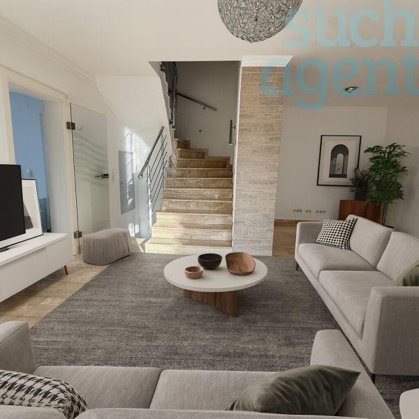 Exklusives Haushälfte mit moderner Küche, Marmorböden und 150 m² Nutzfläche / / 4050 Traun / Bild 2